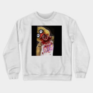 Scary Chica - Horror Painting Crewneck Sweatshirt